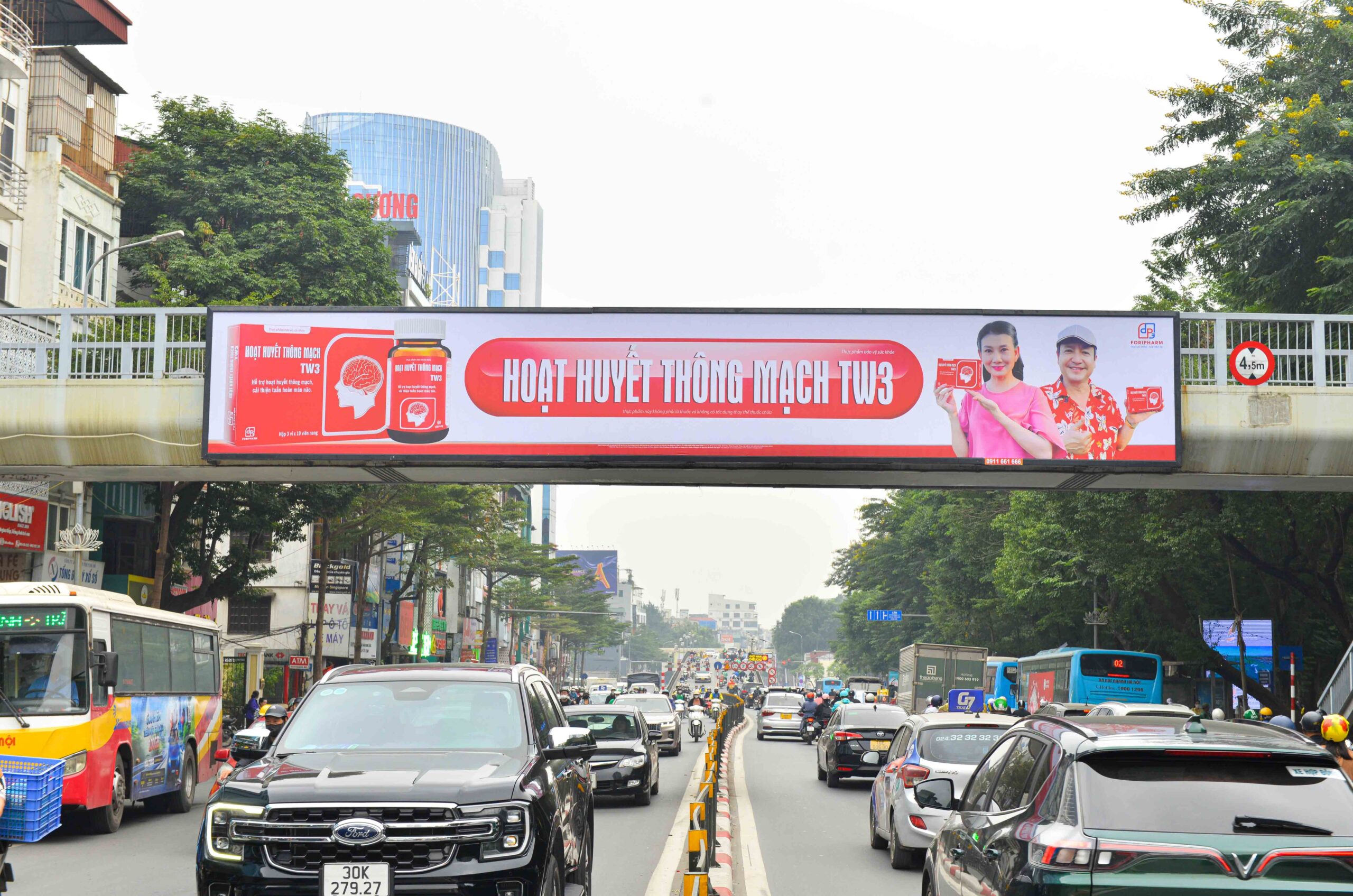 Ảnh gần hướng nhìn từ Tây Sơn đi Nguyễn Lương Bằng