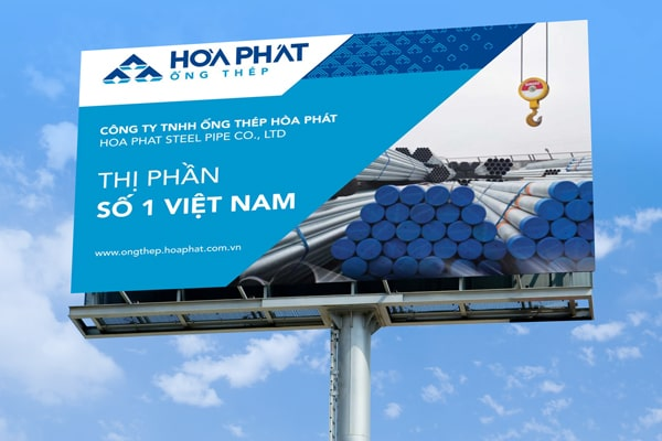 Biển quảng cáo ngoài trời được đặt ở những nơi thu hút sự chú ý