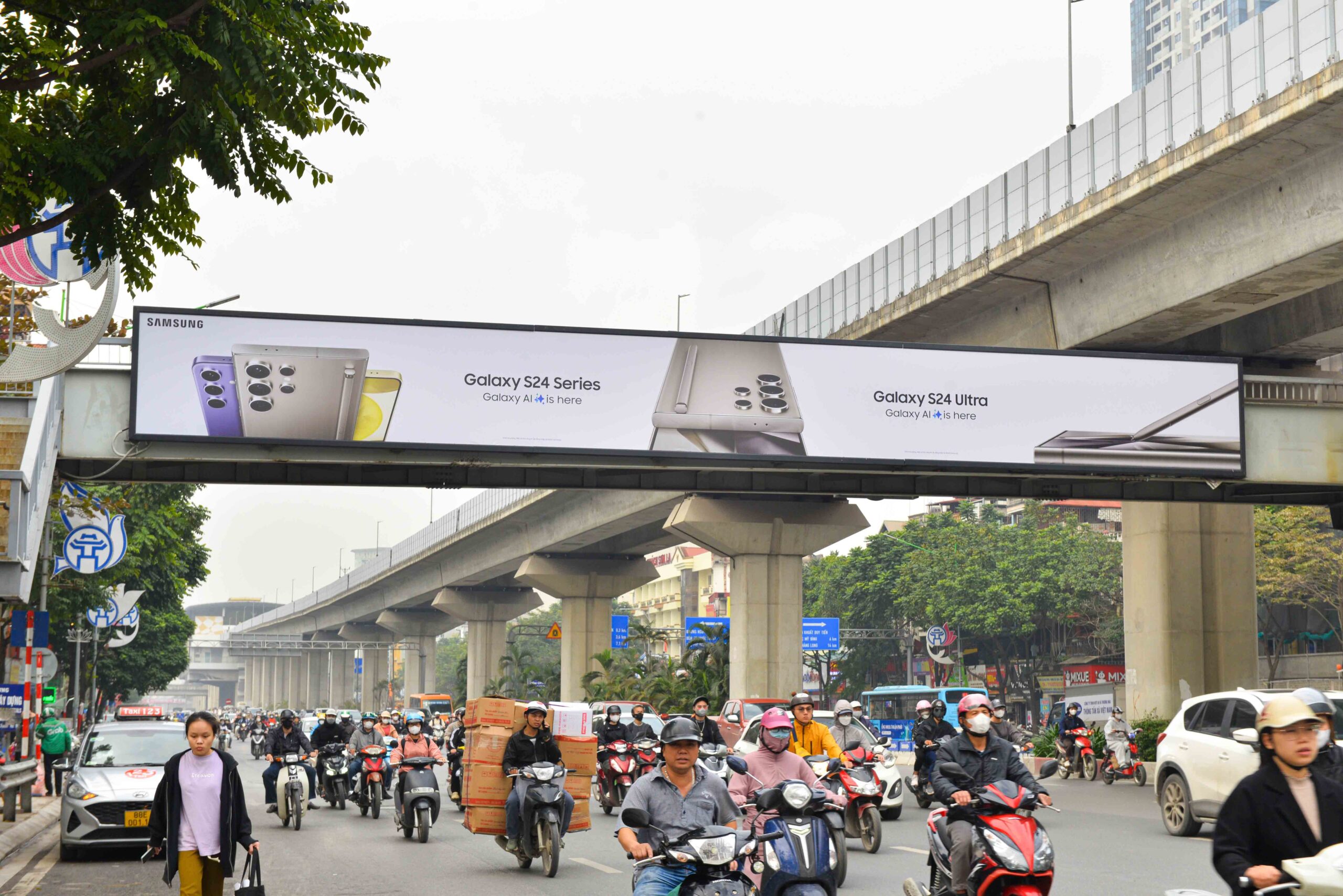 Ảnh gần hướng nhìn từ Nguyễn Trãi đi Trần Phú (NC)