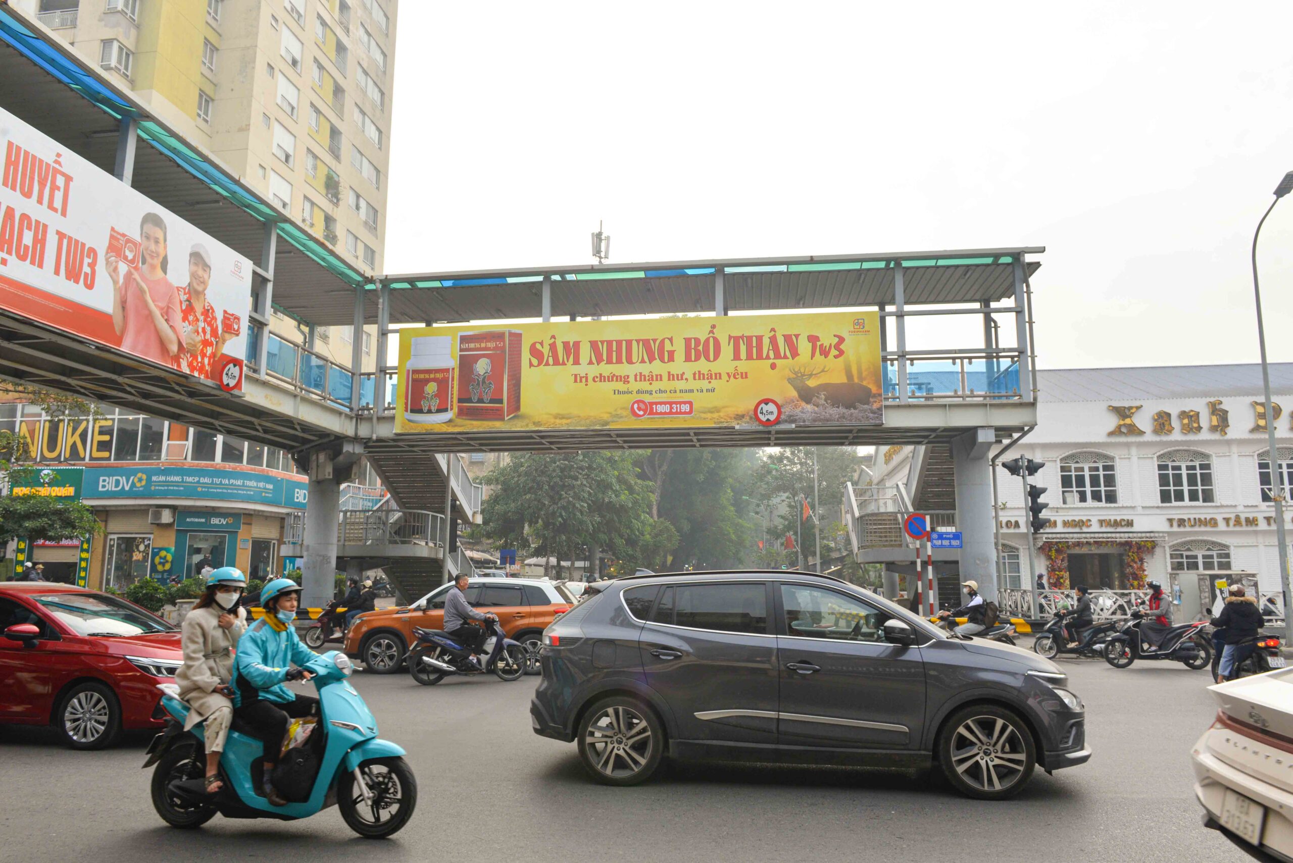 Ảnh xa hướng nhìn từ Phạm Ngọc Thạch đi Lương Định Của